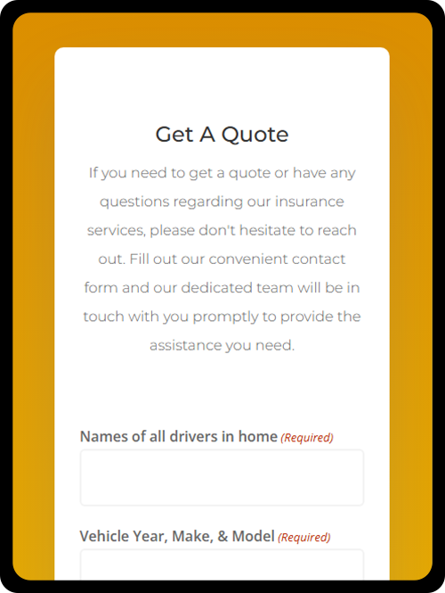 Paul Smith Insurance is a website optimized for mobile.
