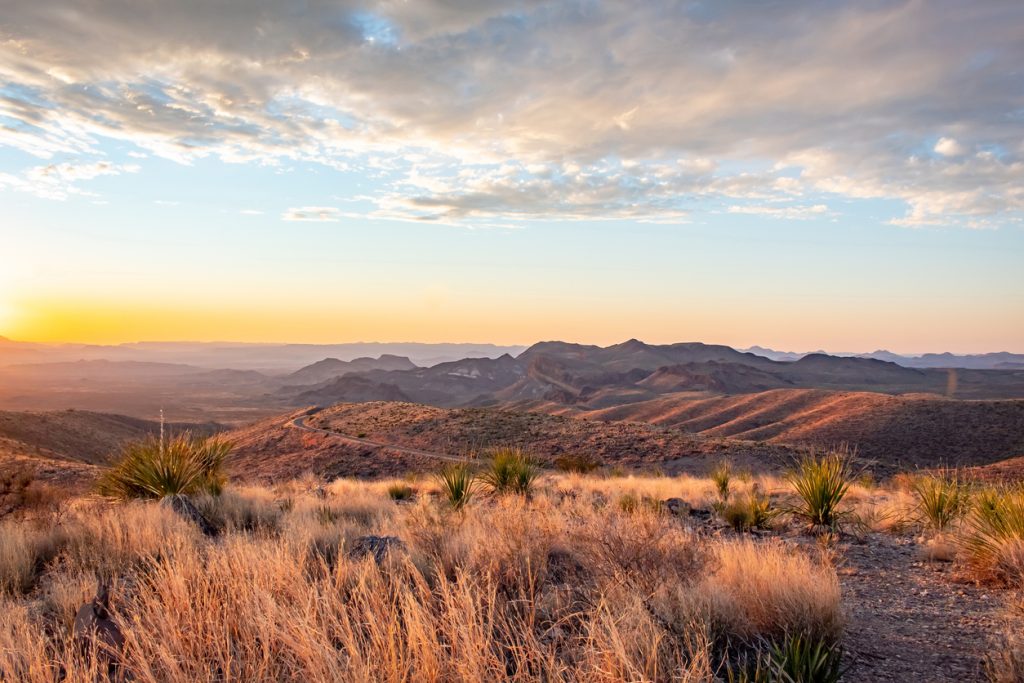 A photo of a sunset in Texas. The Valley List is a web development agency in San Antonio, Texas.